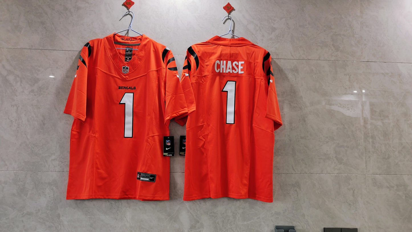 Camisa Futebol Americano Cincinnati Bengals Vapor F.U.S.E. Limited Jersey Laranja