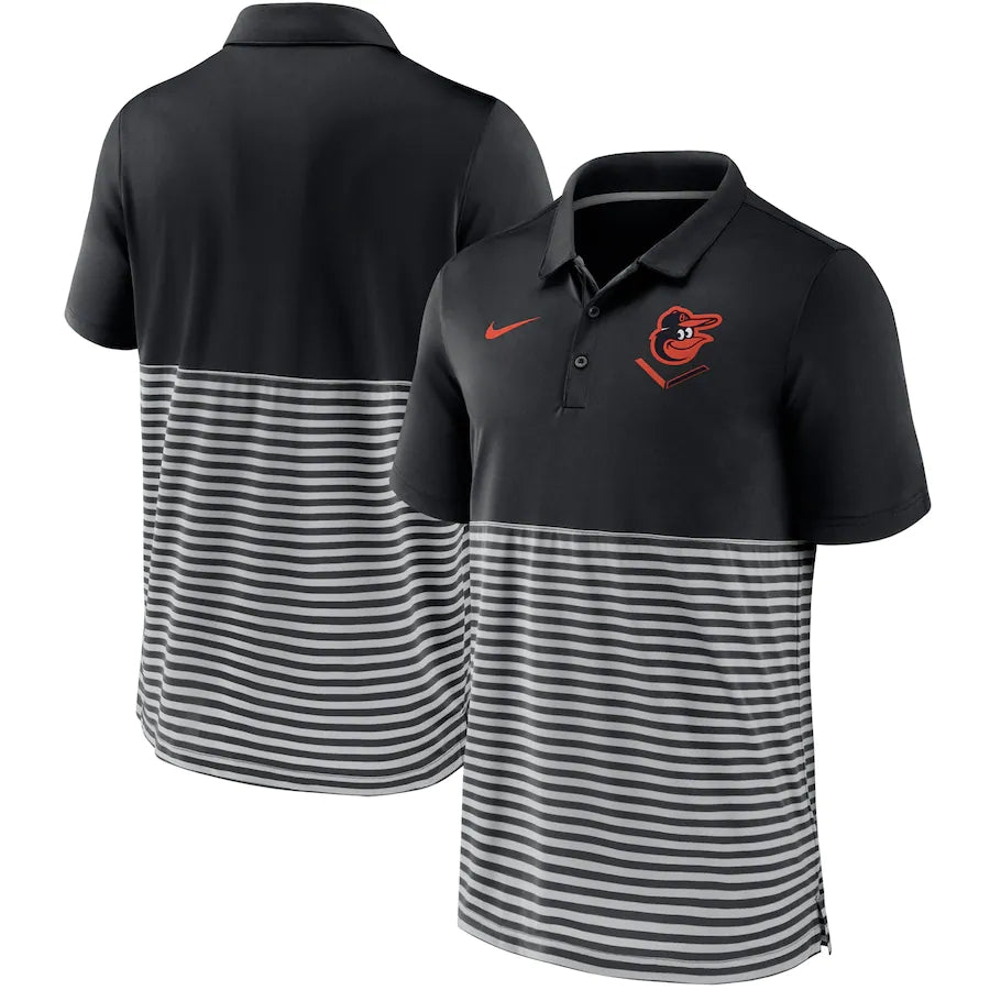 Camisa Polo Baltimore Orioles - Preta