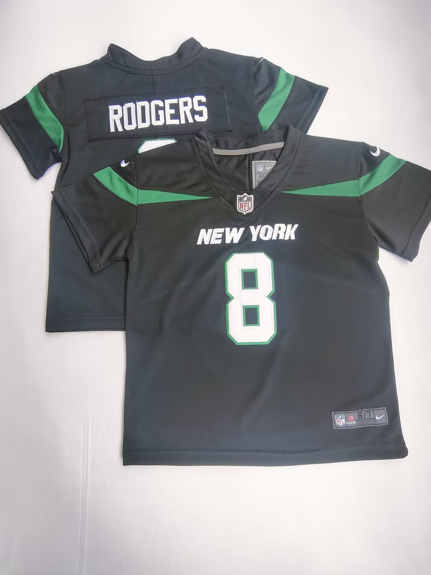 Camisa Baby Jersey York Jets Vapor Limited Preta