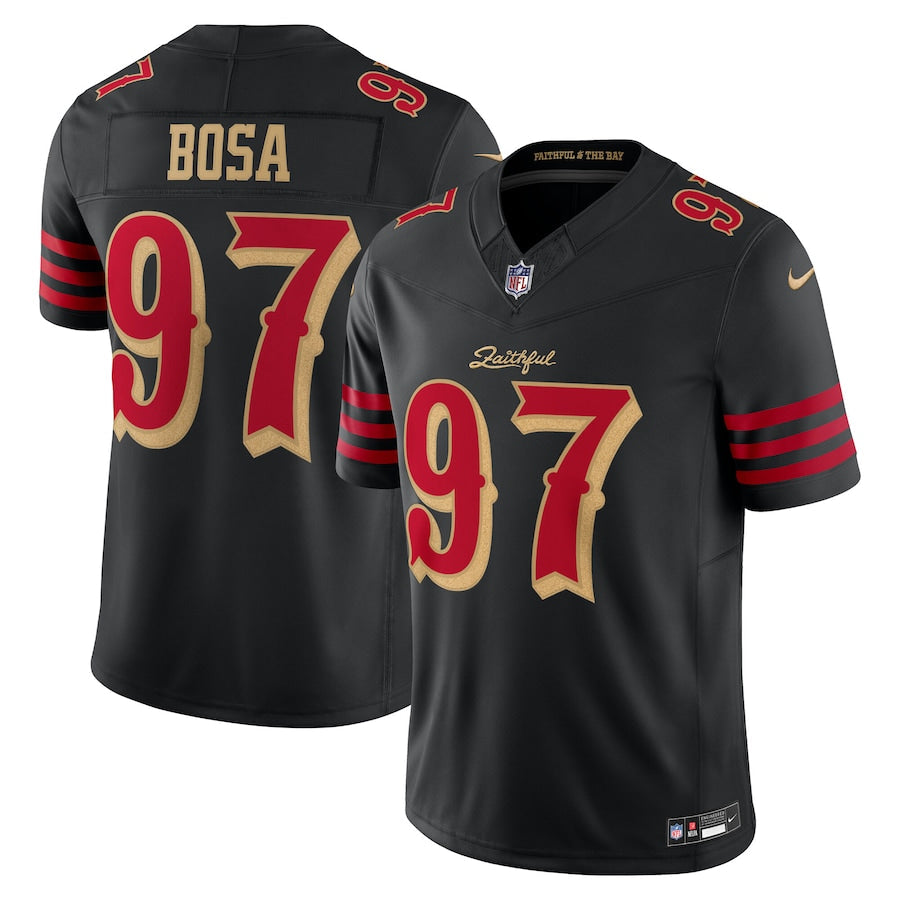 Camisa Futebol Americano San Francisco 49ers Vapor F.U.S.E. Limited Jersey 2025 Rivalries