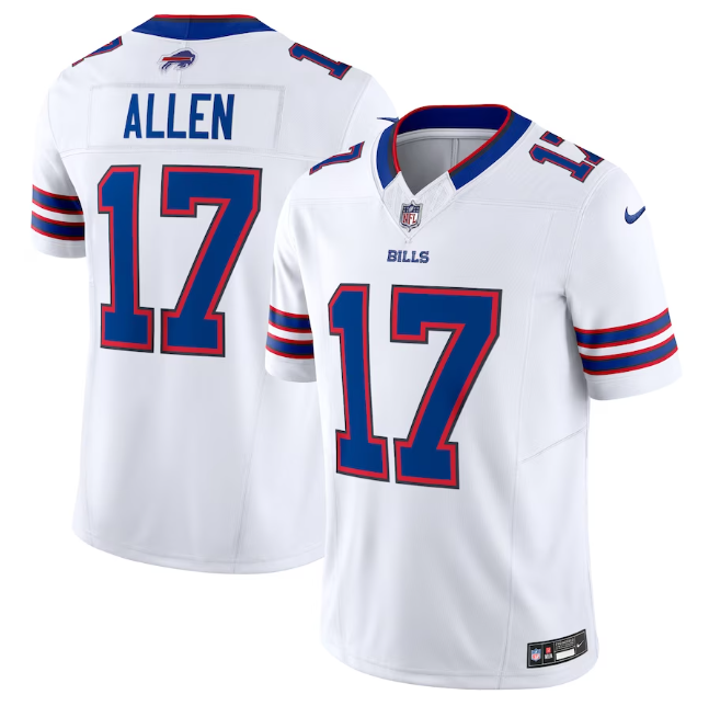 Camisa Futebol Americano Buffalo Bills Vapor F.U.S.E. Limited Jersey Branca