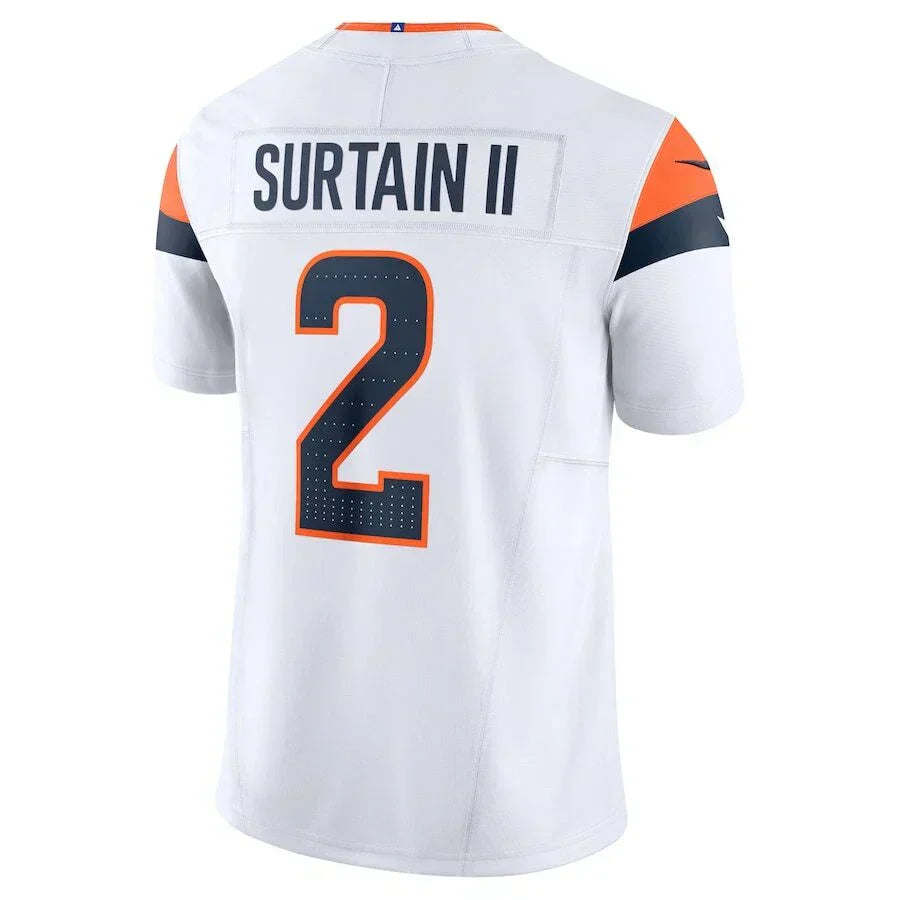 Camisa Futebol Americano Denver Broncos Vapor F.U.S.E. Limited Branca