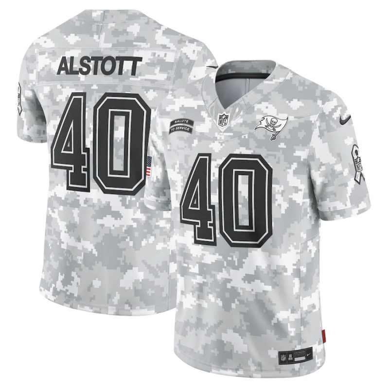 Camisa Futebol Americano Tampa Bay Buccaneers Vapor Limited Salute To Service 2024
