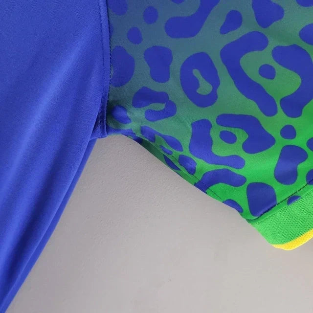 Camisa Seleção Brasileira II 2022 Torcedor Masculina - Azul