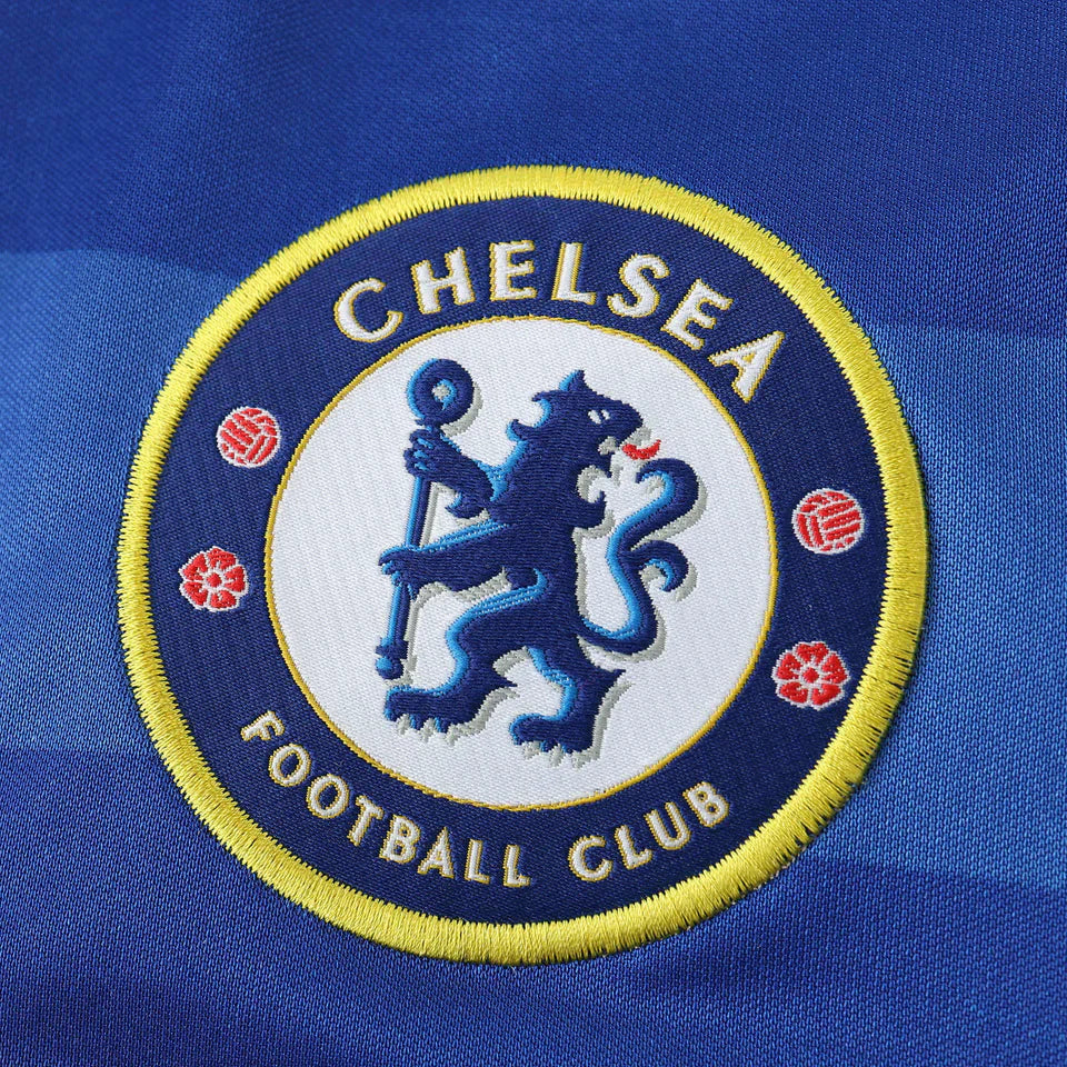 Camisa Chelsea I Manga Longa 2011/2012 - Azul - Retrô