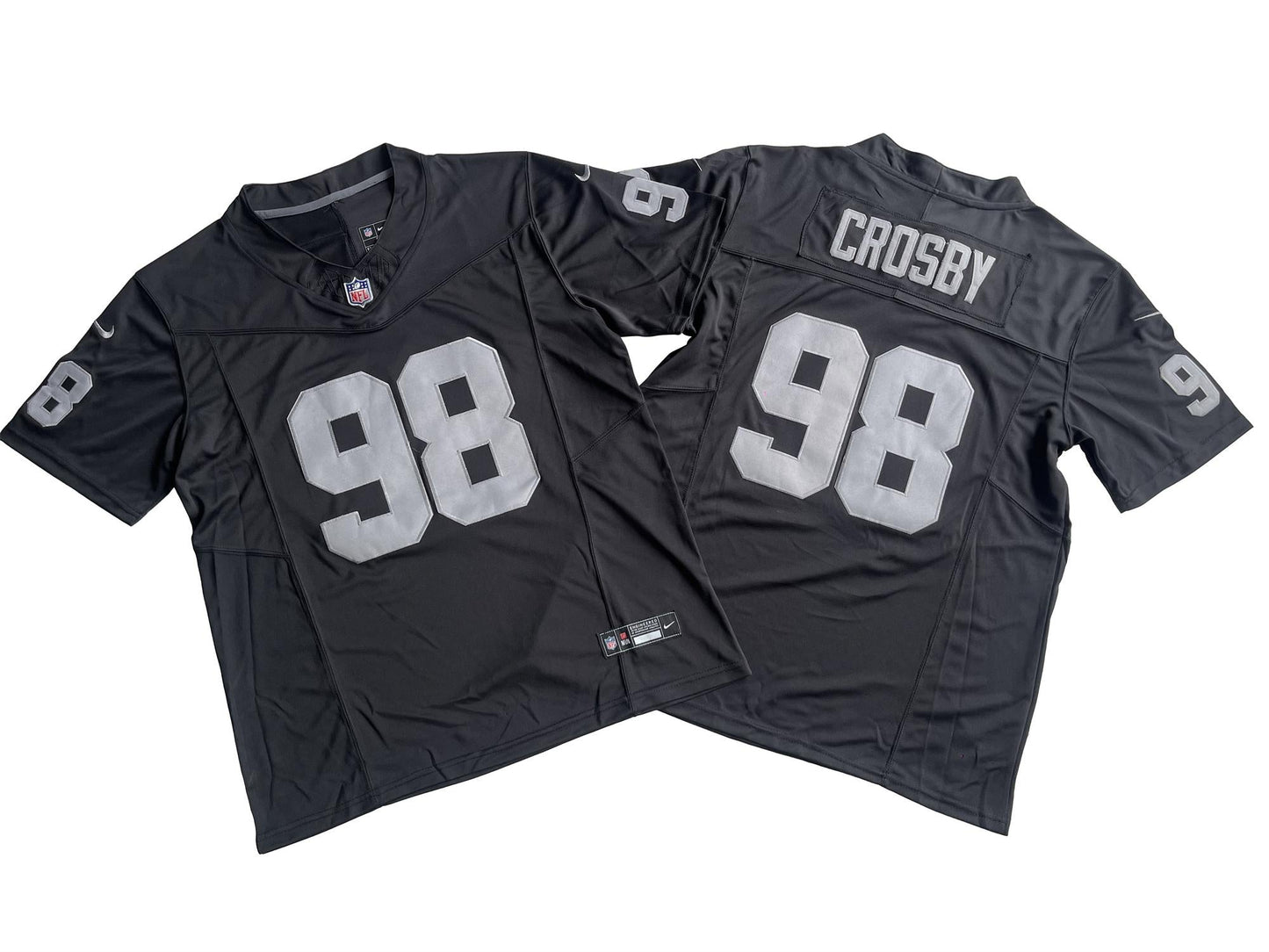 Camisa Futebol Americano Plus Size Las Vegas Raiders Vapor F.U.S.E. Limited