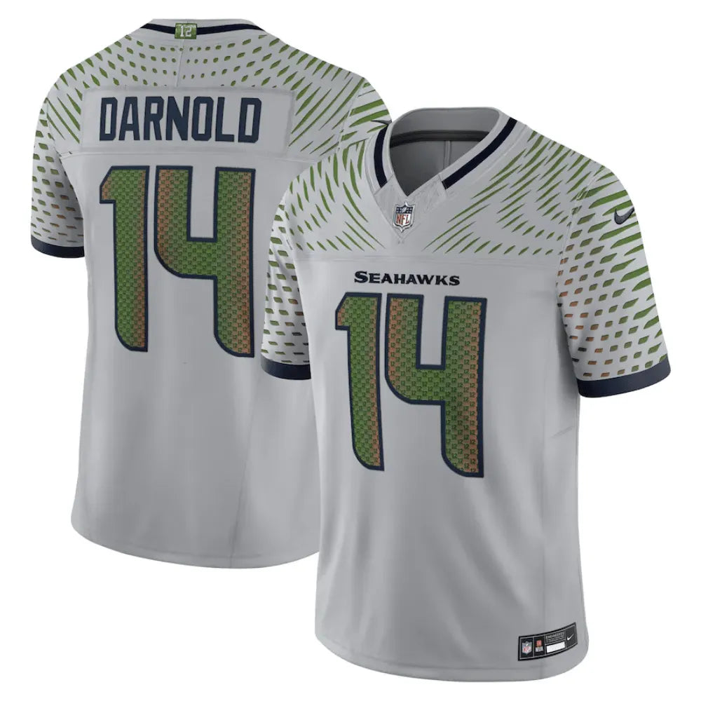 Camisa Futebol Americano Seattle Seahawks Vapor F.U.S.E. Limited Jersey 2025 Rivalries