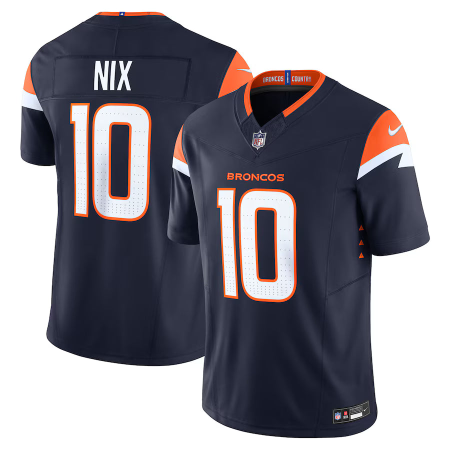 Camisa Futebol Americano Denver Broncos Vapor F.U.S.E. Limited Azul Mile High Collection