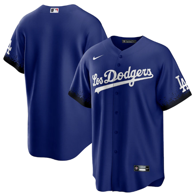 Camisa Beisebol Los Angeles Dodgers Jersey City Connect Torcedor