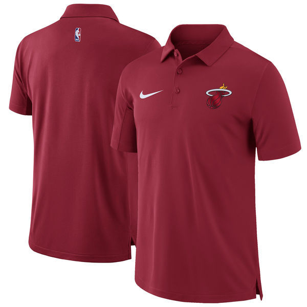 Camisa Polo Miami Heat - Vermelha