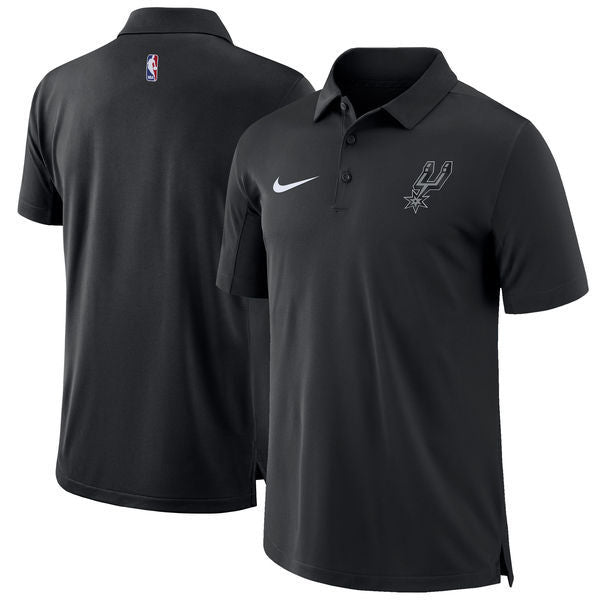 Camisa Polo San Antonio Spurs - Preta