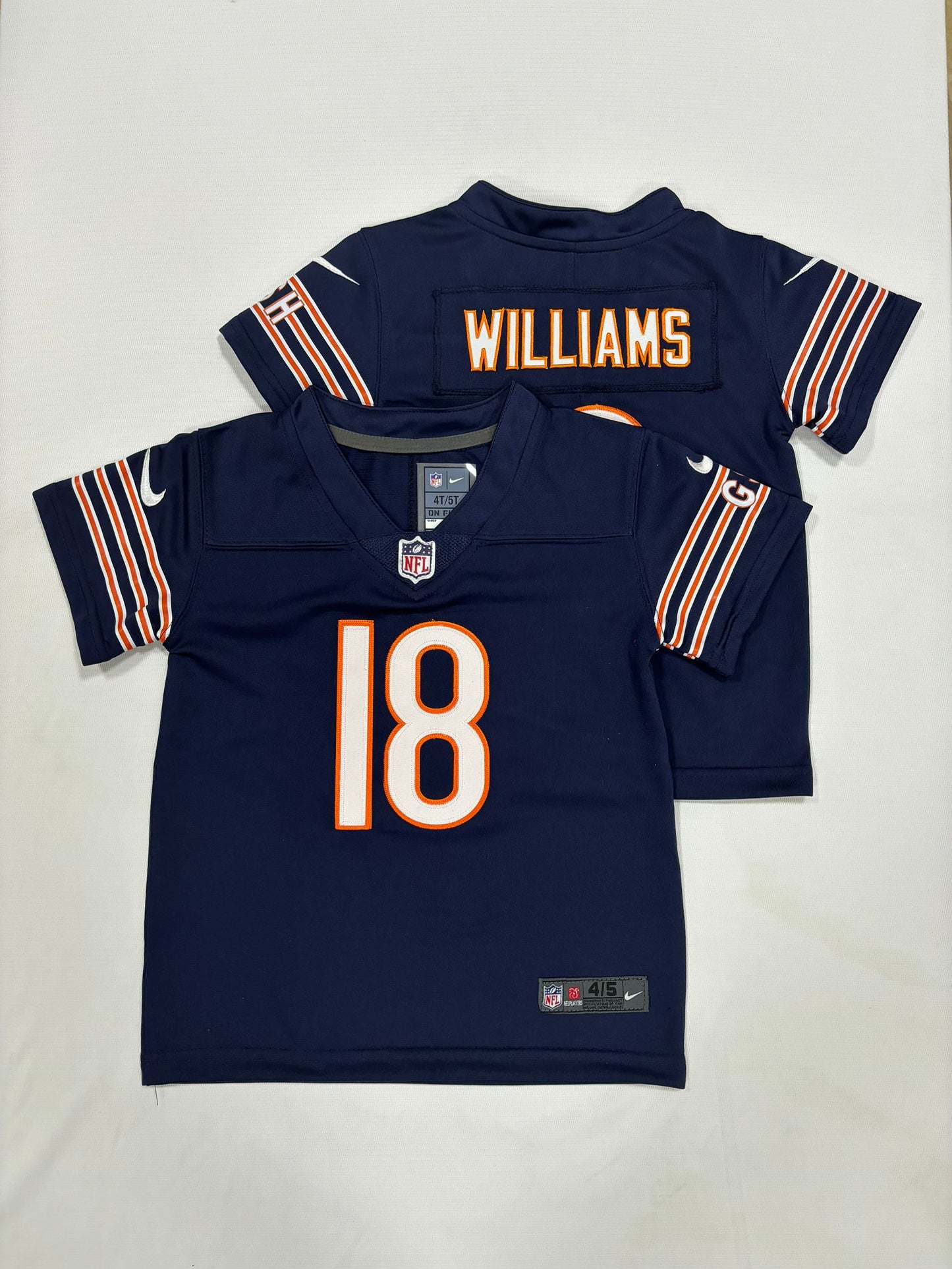 Camisa Futebol Americano Jersey Chicago Bears Vapor Limited Baby Azul