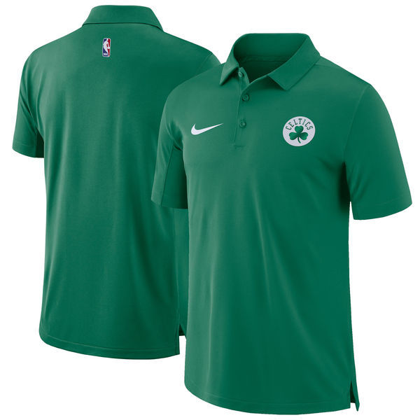 Camisa Polo Boston Celtics - Verde