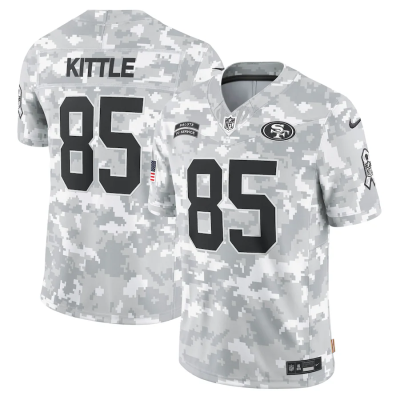 Camisa Futebol Americano San Francisco 49ers Vapor F.U.S.E. Limited Jersey Salute To Service 2024