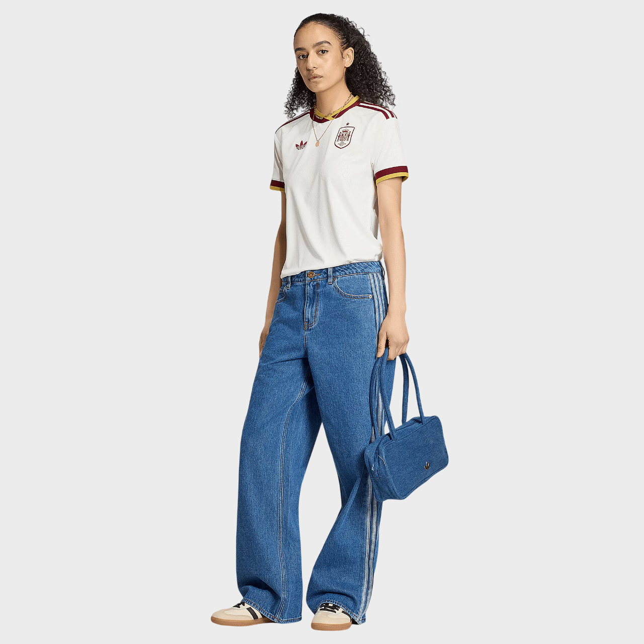 Camisa Espanha Feminina II 26/27 - Torcedor Off White