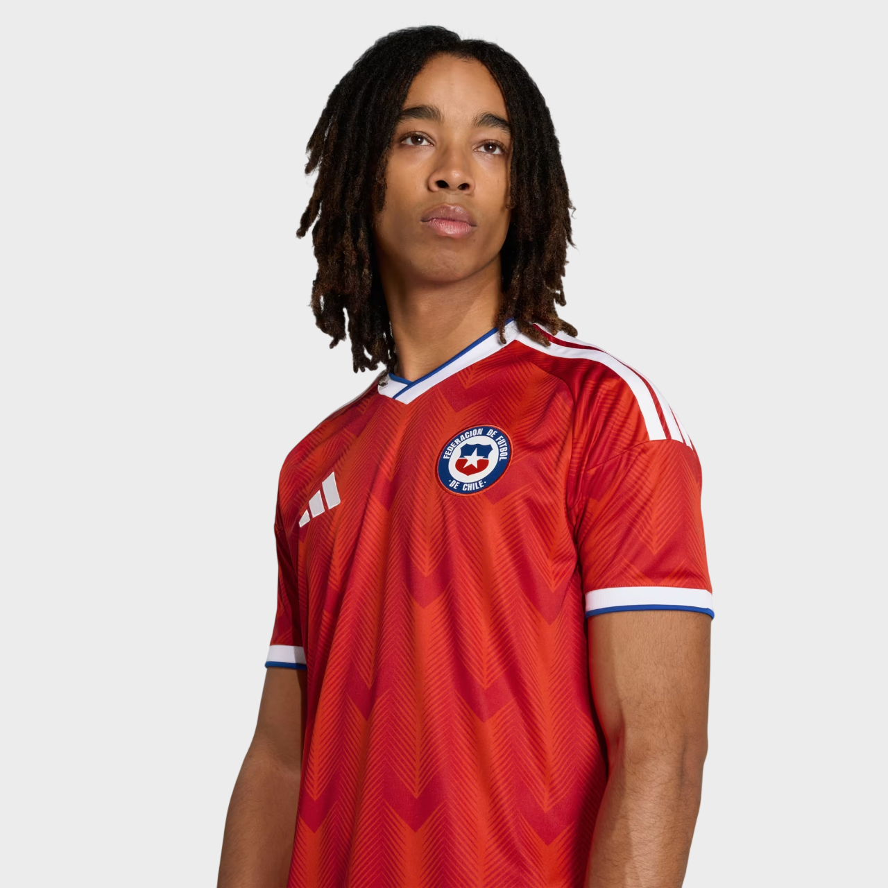 Camisa Chile I 26/27 - Torcedor Masculina - Vermelho