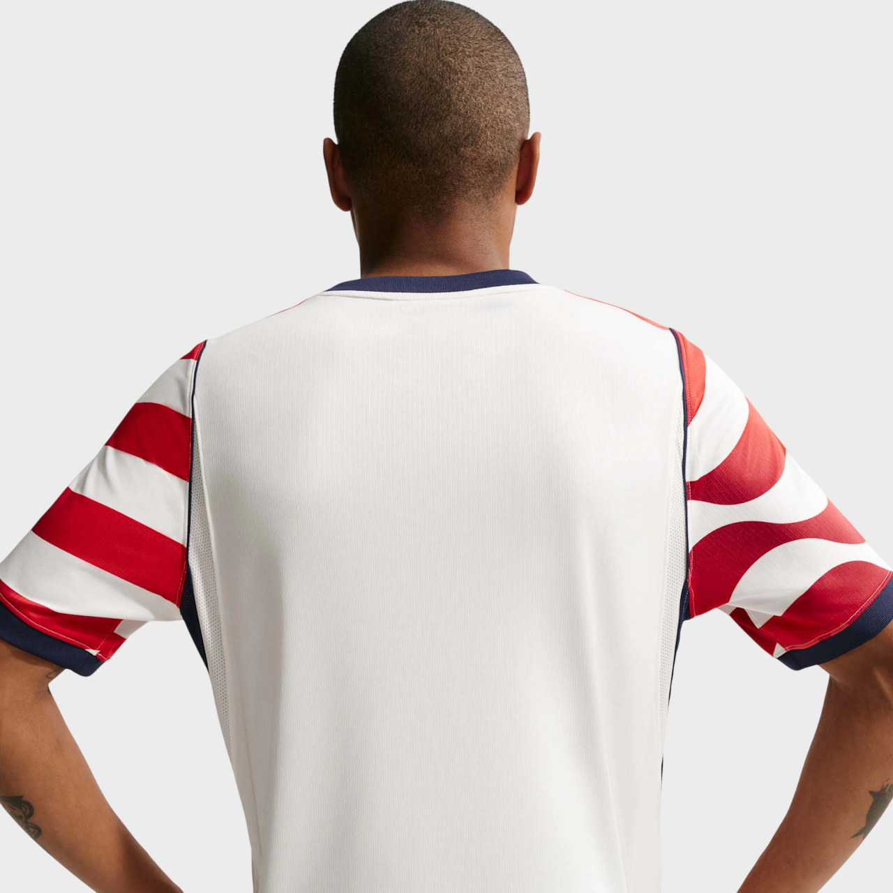 Camisa Estados Unidos I 26/27 - Torcedor - Branca e Vermelha