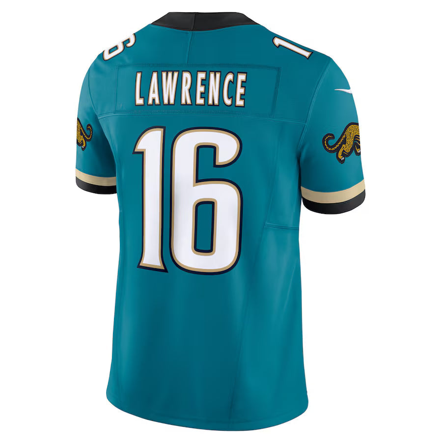 Camisa Futebol Americano Jacksonville Jaguars Vapor F.U.S.E. Limited Jersey Throwback