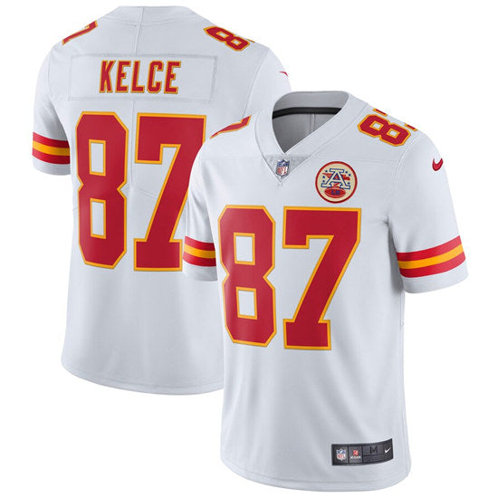 Camisa Futebol Americano Kansas City Chiefs Vapor Limited Jersey Branca