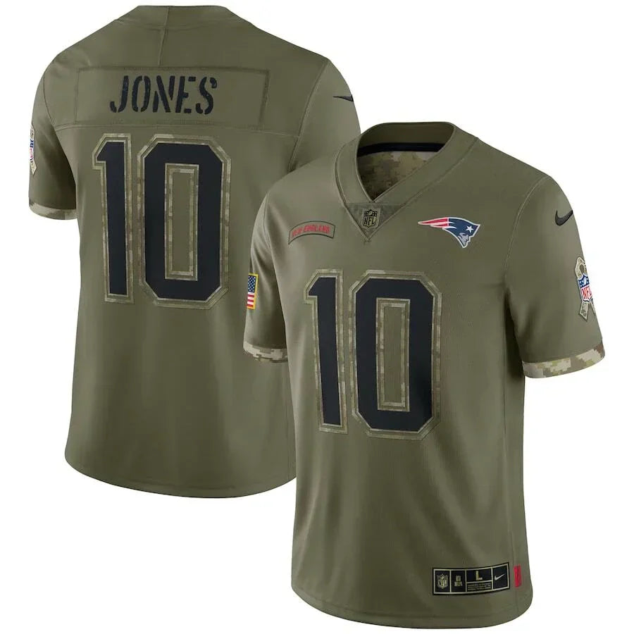 Camisa Futebol Americano England Patriots Vapor Limited Jersey Salute To Service 2022