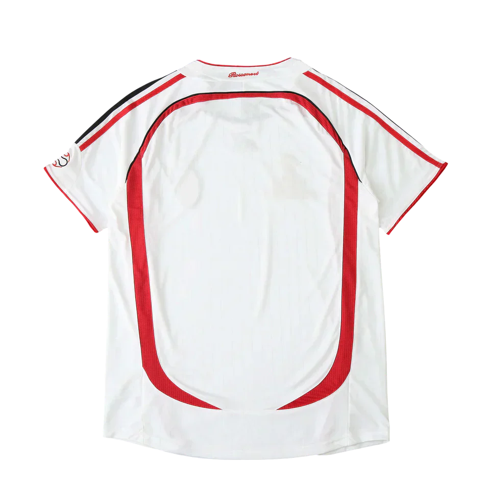 Camisa Milan II 2006/2007 Torcedor - Branco - Retrô