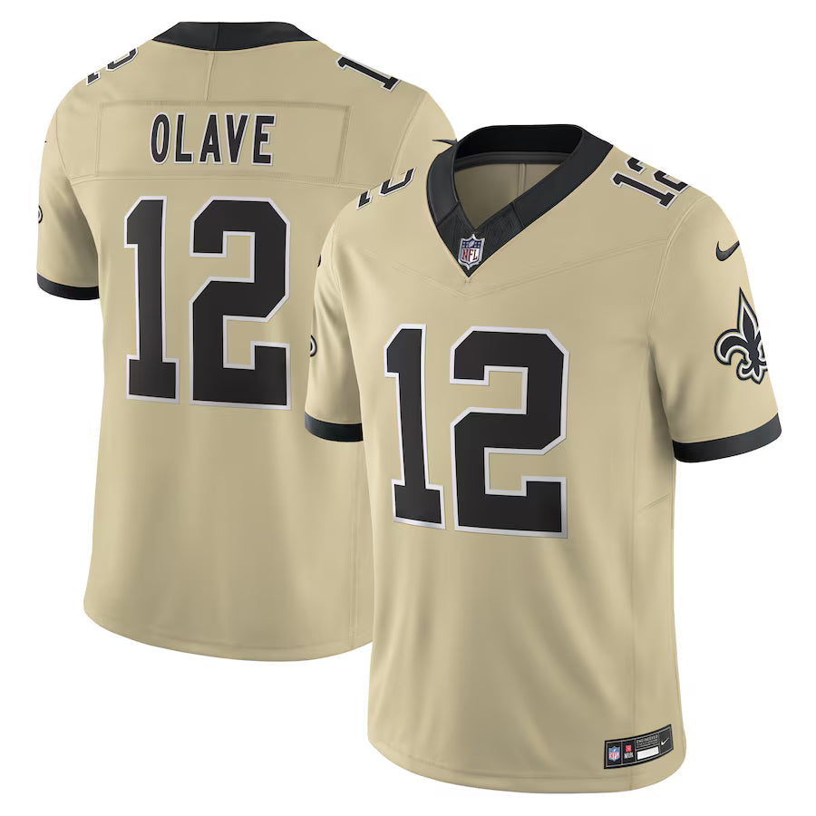 Camisa Futebol Americano Orleans Saints Vapor F.U.S.E. Limited Jersey Gold