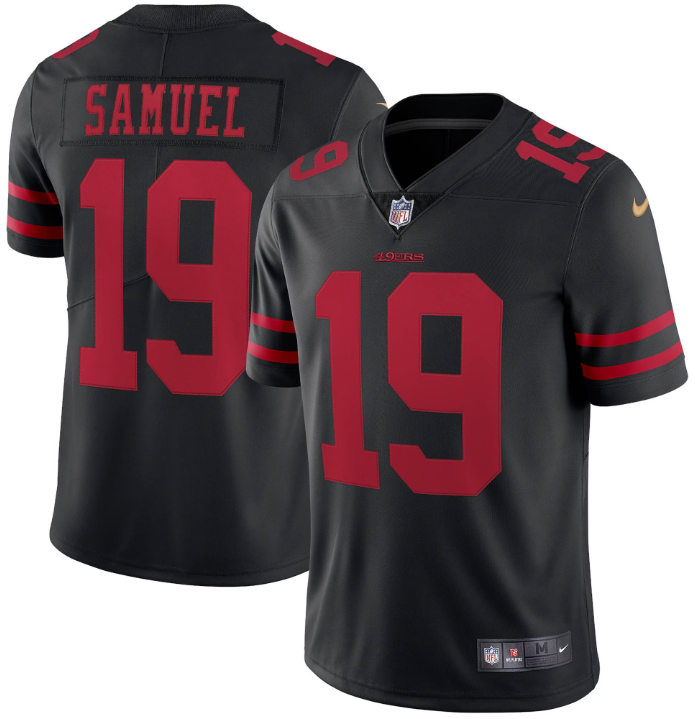 Camisa Futebol Americano San Francisco 49ers Vapor Limited Jersey Preta