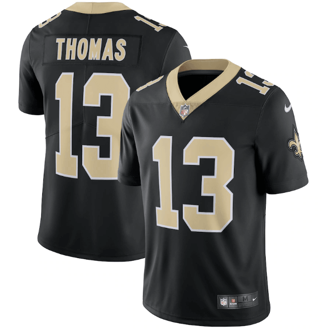 Camisa Futebol Americano Orleans Saints Vapor Limited Jersey Preta