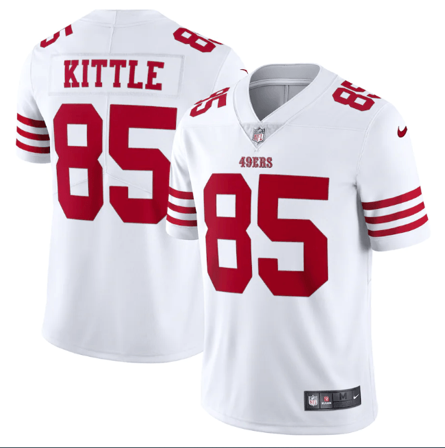 Camisa Futebol Americano San Francisco 49ers Vapor Limited Jersey Branca