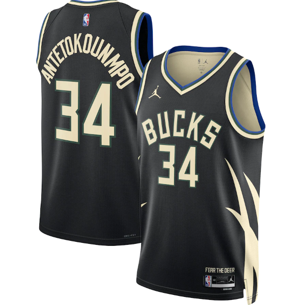 Camisa Basquete Milwaukee Bucks Statement Edition 22/23