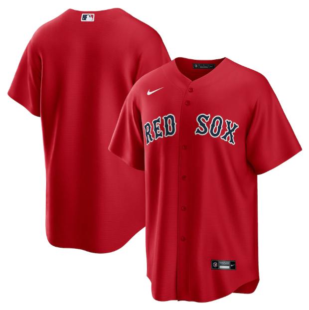 Camisa Beisebol Boston Red Sox Jersey Vermelha Torcedor