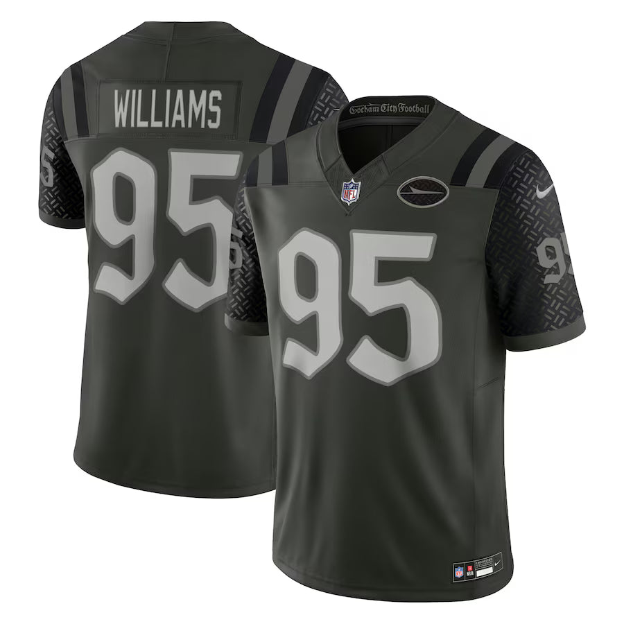 Camisa Futebol Americano York Jets Vapor F.U.S.E. Limited Jersey 2025 Rivalries