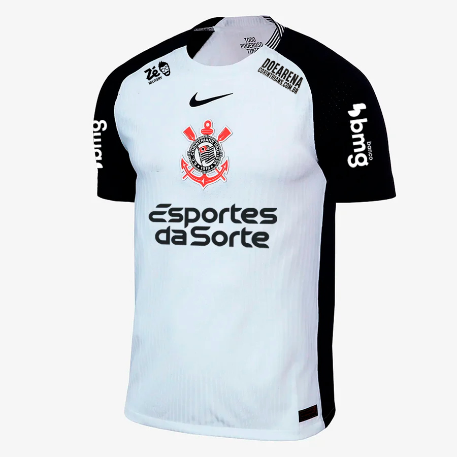 Camisa  Corinthians 2025/26 I Jogador Com Patrocínios