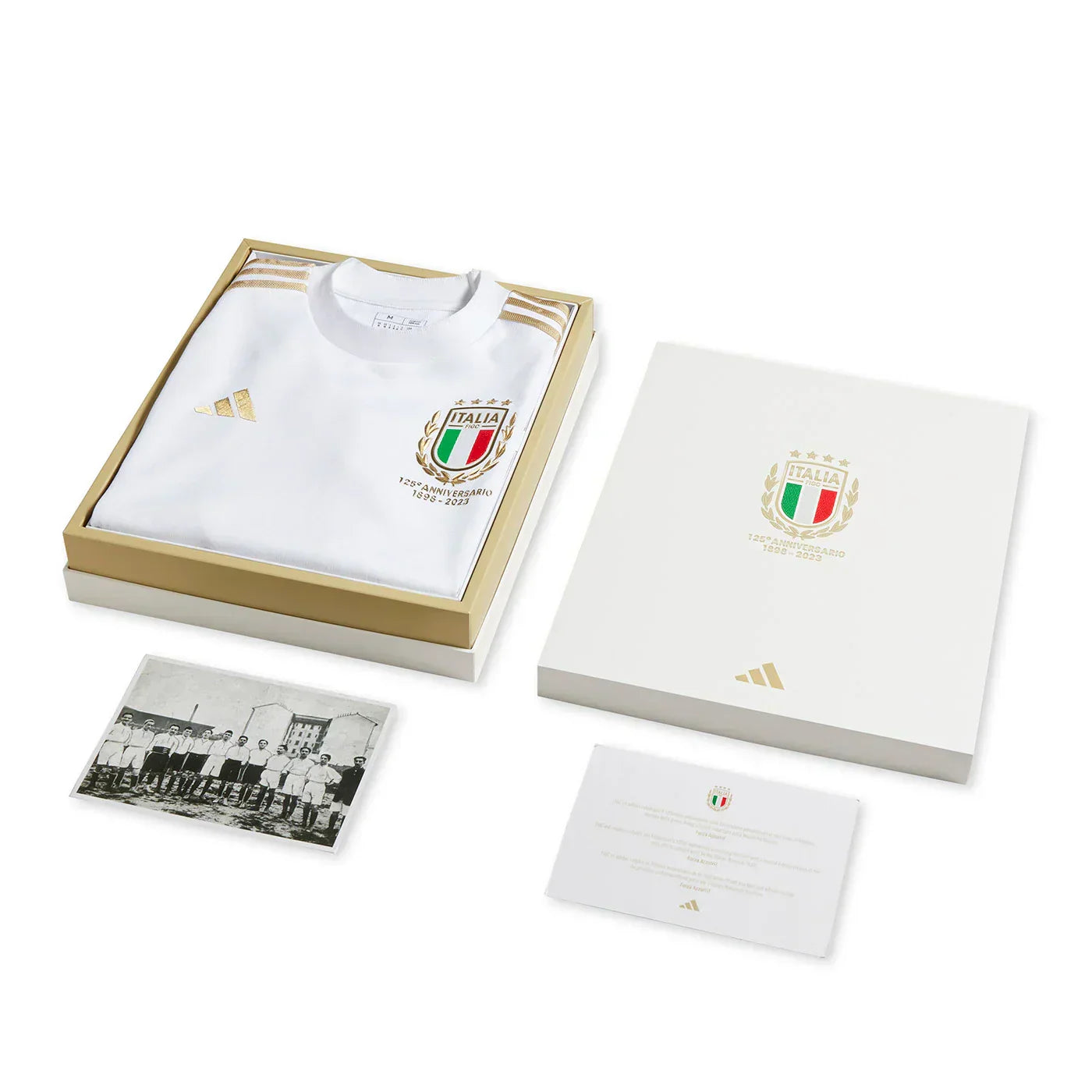 Camisa adidas Itália 125th Anniversary