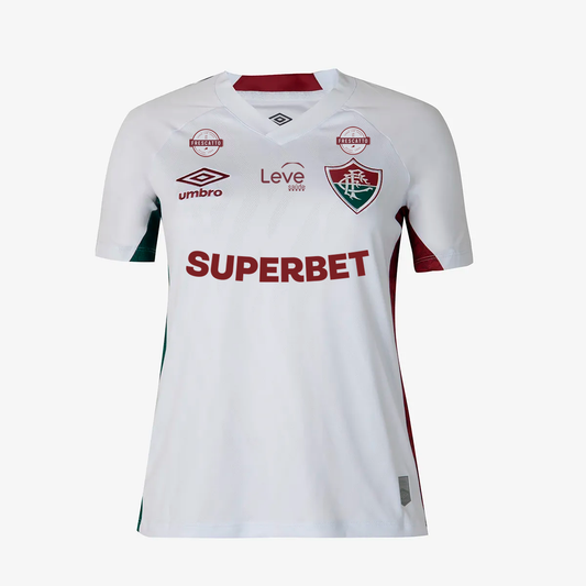 Camisa Feminina Umbro Fluminense 2025/26 II Com Patrocínio