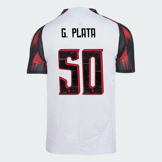 Camisa Adidas Flamengo 2025/26 II G. PLATA N° 50