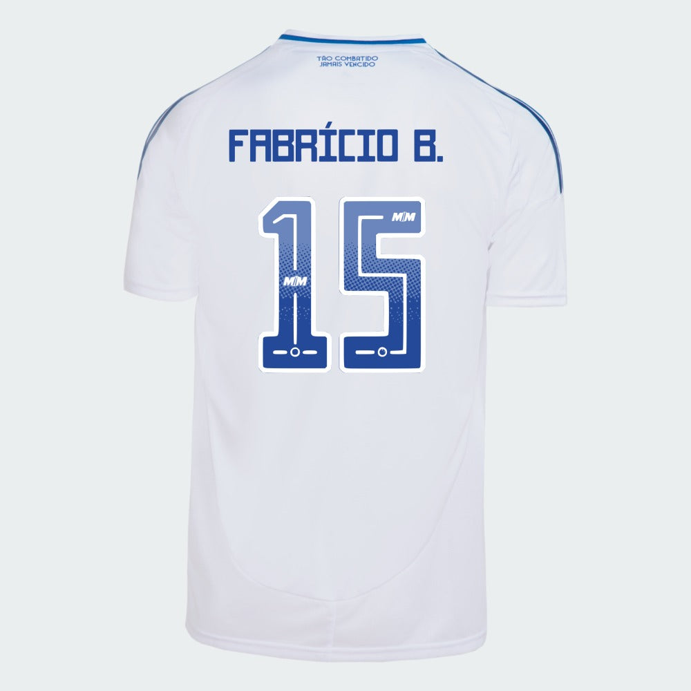 Camisa  Cruzeiro 2025/26 II FABRICIO B. N° 15
